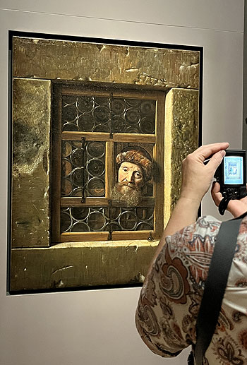 Sonderausstellung „Rembrandt und Hoogstraten“ im Kunsthistorischen Museum - noch bis 12. Januar 2025 (©Foto: Gaby Hildenbrandt) 